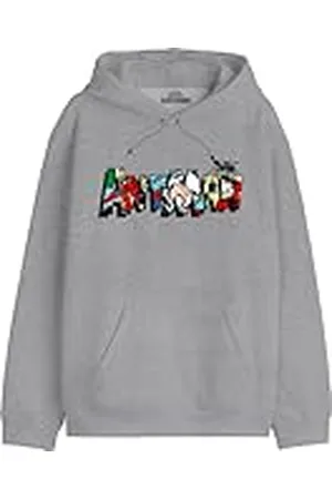 Marvel Meantmmsw019 Sudadera con Capucha, , M para Hombre