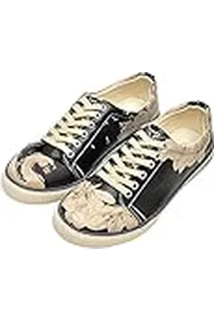 Dogo Sneakers, Zapatilla de Deporte Mujer, Noir, 37 EU