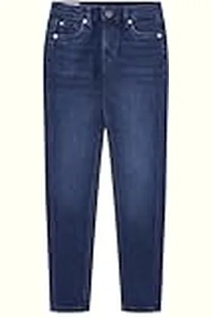 Pepe Jeans Skinny Jeans HW Jr Pg201675, Azul (Denim-cr8), 16 años para Niñas