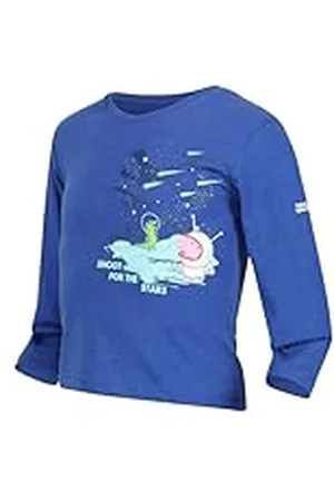 Regatta Camiseta de manga larga Coolweave con estampado gráfico de Peppa para niños