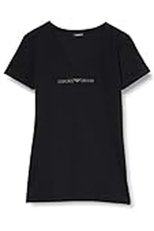 Emporio Armani T-Shirt Camiseta V-Neck Iconic Mujer, , XS