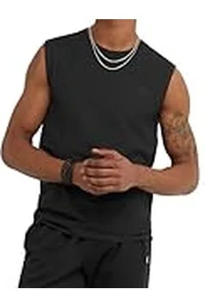 Champion Mens Classic Jersey Muscle tee (T0222) -Black -2XL