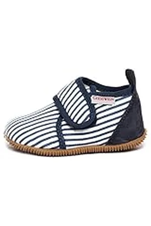 Giesswein Salach Zapatillas, Niñas, Azul/Blanco (Blue Ocean/White Stripes), 23 EU