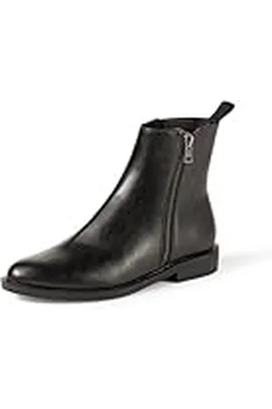 Amazon Botines Planos con Cremallera Exterior Mujer, , 40.5 EU