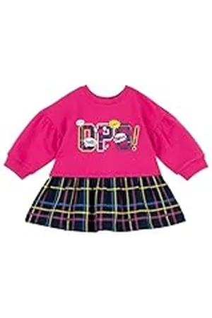 chicco Vestido Manga Larga Vestido Bebé-Niñas 9 meses