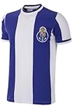 Copa Camiseta de fútbol Retro del FC Porto 1971 – 72 para Hombre, Hombre, Camiseta de Cuello Redondo Retro de fútbol, 125, , S