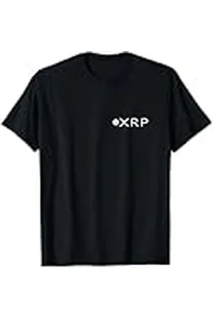 Graphic Club Inc. Camiseta XRP Coin - Crypto - Ripple - XRP Army - To The Moon - Unisex-Adultos - Manga Larga - Camiseta con Bolsillo - - Pequeño
