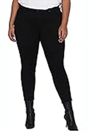 ONLY Carwilly Reg SK AK Raw Rea2343 Noos-Navaja Jeans, , 46W x 32L para Mujer