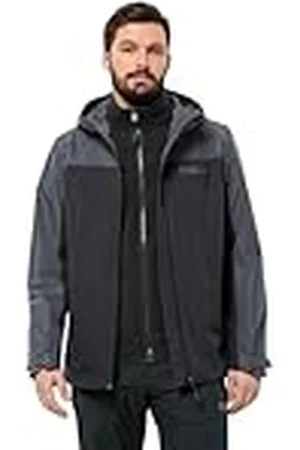 Jack Wolfskin Taubenberg-Chaqueta 3 en 1, , L para Hombre