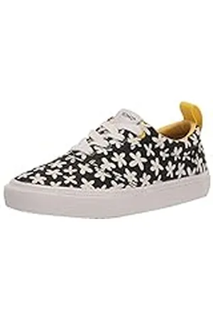 TOMS Alpargata Fenix Lace Up, Zapatillas deportivas, Niños, Negro (Margaritas de Sol Negras), 30 EU