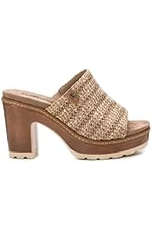 Refresh Sandalia Mujer Taupe - Calzado Cómodo y Versátil - Moda casual - Modelo 17270302 (Talla 38)