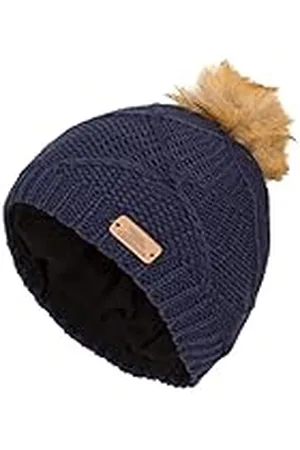 Trespass Tanisha – Gorro para niña, Color Bleu Foncé, tamaño L