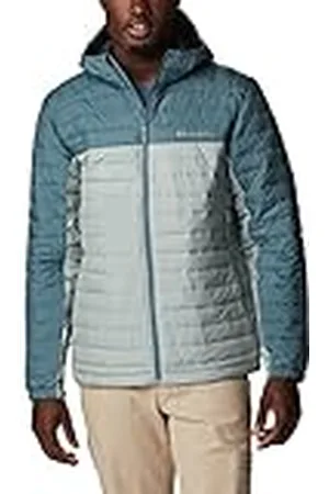 Columbia Silver Falls Hooded Jacket, Chaqueta Acolchada Con Capucha para Hombre, , Talla S