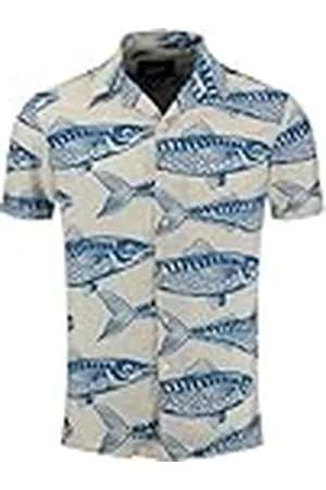 Key Largo KEYLARGO Klsardines 1/2 Patterned Camisa, , M Hombres