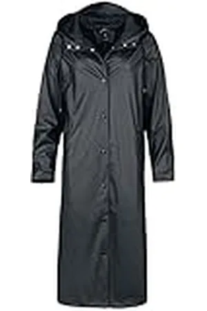 Noisy May Nmsky L/S X Long A-Line Chubasquero Noos Impermeable, , M para Mujer