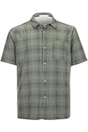 Killtec Hombre Camisa Funcional KOS 98 MN WVN SHRT, helloliv, XXL, 38009-000