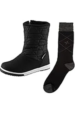 mc kinley McKINLEY Winterstiefel Sarah Aqb Socke S, Botas de Nieve Niñas, Negro (Black 000), 30 EU