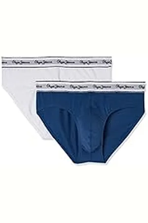 Pepe Jeans Solid BF 3P Briefs, , XL (Pack de 3) para Hombre