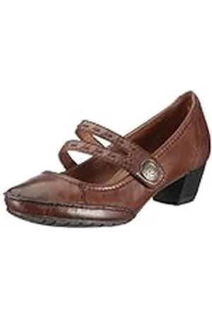 Jana Natural 8-8-24312-28 - Zapatos de Cuero para Mujer, Color , Talla 40.5