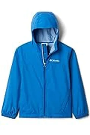 Columbia Glennaker Rain Jacket, Chubasquero Impermeable para Niños, Bright Indigo, Talla L