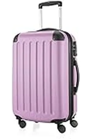 Hauptstadtkoffer SPREE - Equipaje de mano, Maleta rígida, Trolley expandible, 4 ruedas dobles, TSA, 55 cm, 42 litros, Flieder