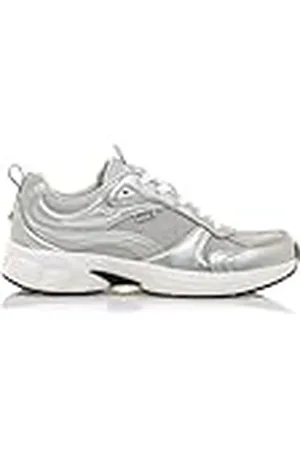 MTNG Deportivas Mujer Deportivas Daddy 60438 Mujer | Deportivas Sport | Cierre con Cordones | 56207 | Plata