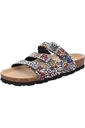 Rohde Zuecos de Material sintético para Mujer Alba 5620, Talla:38 EU, Color: