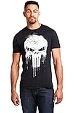Marvel Avengers Punisher Skull Camiseta, , X-Large para Hombre