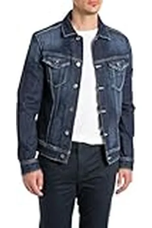 Replay Mv842j Aged Chaqueta Vaquera, , XXL Hombres