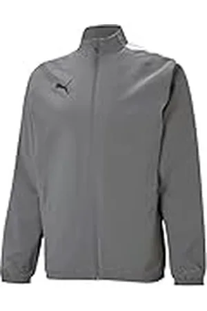 PUMA TeamLIGA Sideline Chaqueta de Entrenamiento para Hombre, Gris/Blanco, M (38 EU)