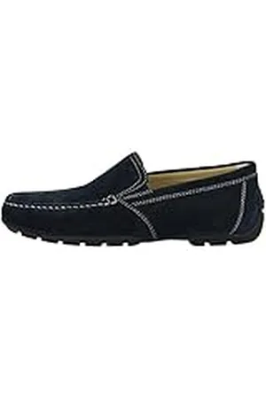 Geox U Moner V, Mocasines para Hombre, Azul (Blue) , 40 EU