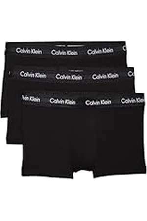 Calvin Klein Low Rise Trunk 3pk 0000u2664g Bóxer, , L Hombre