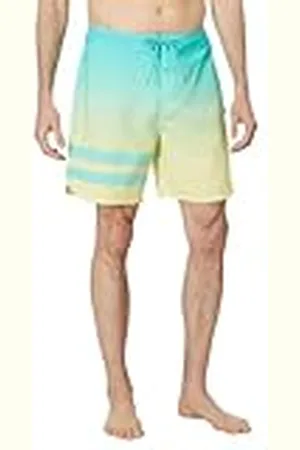 Hurley Phantom-Eco Block Party-Bañador de 45,7 cm Pantalones Cortos, , W34 para Hombre