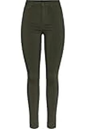 Pieces® Pchighskin Wear Jeggings/Noos BC, Forest Night, M para Mujer