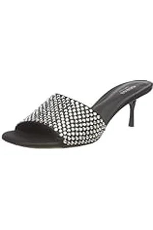 Guess EUGY, Sandal Mujer, Black, 39 EU
