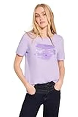 Street one A321523 Camiseta con Estampado de Aluminio, Women