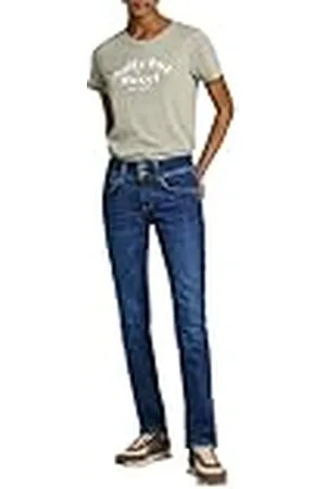 Pepe Jeans Slim Jeans LW Pl204729, , 31W / 32L para Mujer