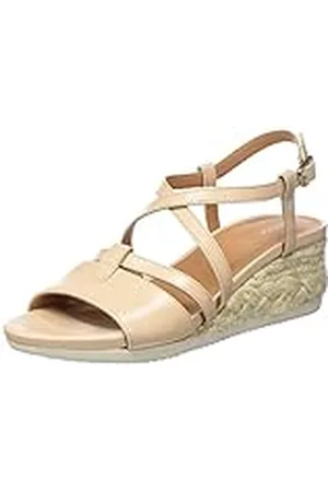 Geox D Ischia Corda, Sandalias Mujer, , 39 EU