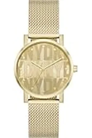 DKNY Reloj Analógico para Mujer de Cuarzo con Correa en Acero Inoxidable NY6692