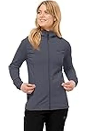 Jack Wolfskin Baiselberg Hooded FZ W Chaqueta de Forro Polar, , XS para Mujer