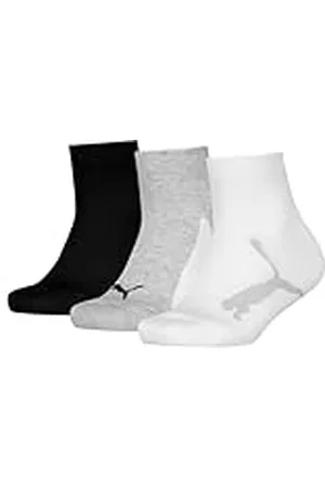 PUMA Bwt Recycled Cotton Quarter Calcetín, , 27-30 (Pack de 3) Unisex niños