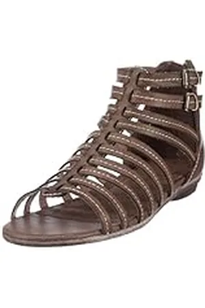 QS by s.Oliver Casual 5-5-48219-28 Sandalias para niña, ., 33 EU