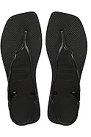 Havaianas Soleil, Sandalias Elegantes, Duraderas y Cómodas, con Forma de T, Cierre Trasero, Tiras Onduladas y Suela con Bordes Cuadrados, Mujer
