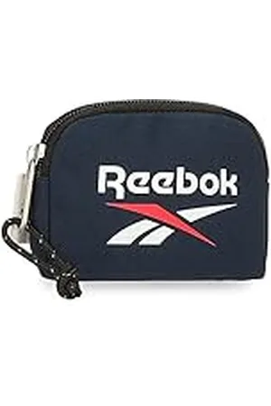 Reebok Boston Monedero para Niños, Azul 12x8x2 cms Poliéster
