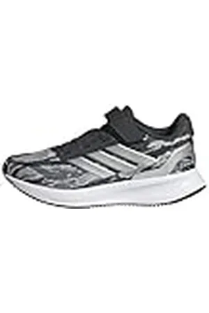 adidas RUNFALCON 5 Shoes Children, Zapatillas para Correr Unisex niños, Silver Pebble/Silver Metallic/Carbon, 35 EU