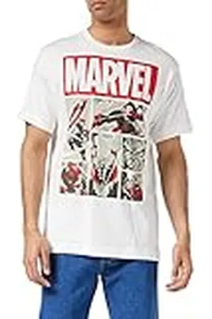 Marvel Heroes Comics Camiseta, , Medium (Talla del Fabricante: Medium) para Hombre