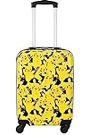 Toy Bags Maleta Pokemon Cabina - 4 Ruedas Giratorias y multidireccionales - Ruedas Dobles Personalizadas - Maleta rígida Muy Resistente con asa Extensible - 50 x 34 x 21 cm