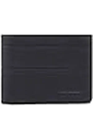 Piquadro Cartera para Hombre con Ventana de identificación Plegable, Bolsillo de Moneda, Ranuras para Tarjetas de crédito y protección contra fraudes RFID, Color , , Clásico
