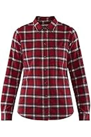 Fjällräven Fjallraven Ovik Flannel W Long Sleeved T-Shirt, Mujer, , XL
