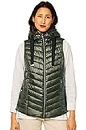 Street one A220118 Chaleco Acolchado, Verde , 36 para Mujer